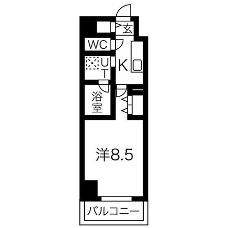 国際センター駅 徒歩10分 2階の物件間取画像